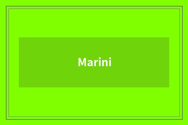 Marini