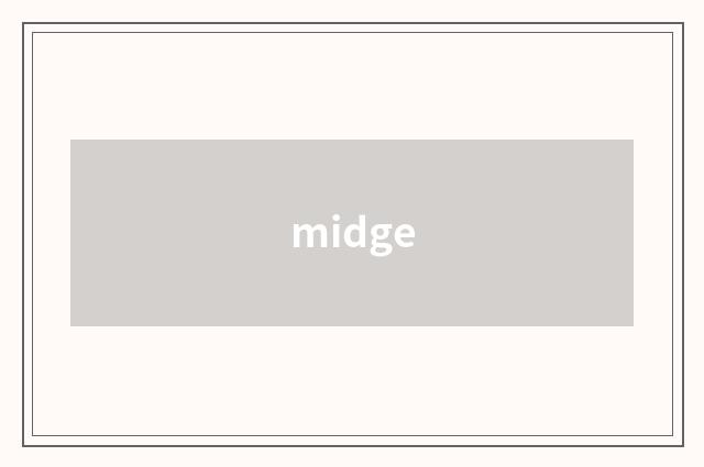 midge