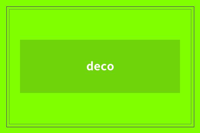 deco