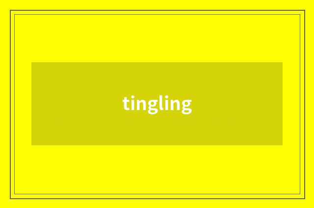 tingling