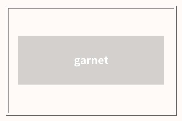 garnet