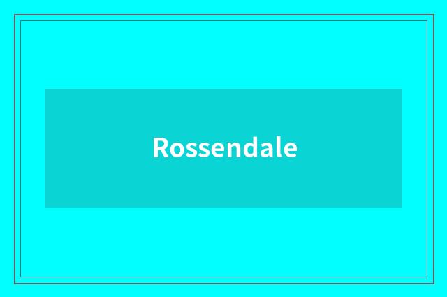 Rossendale