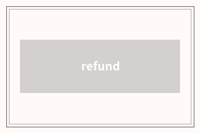 refund