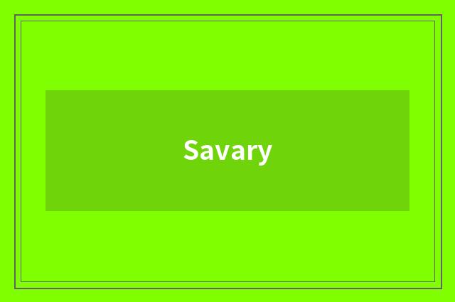 Savary