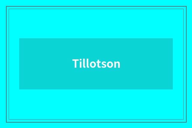 Tillotson