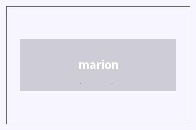 marion