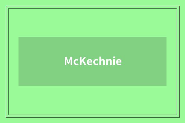 McKechnie