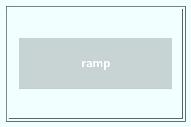 ramp