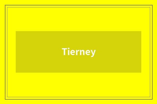 Tierney