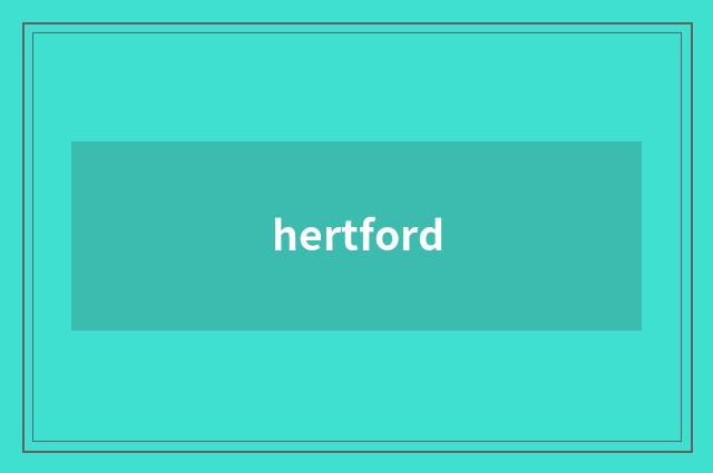 hertford