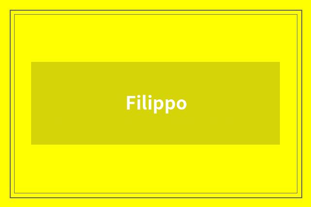 Filippo