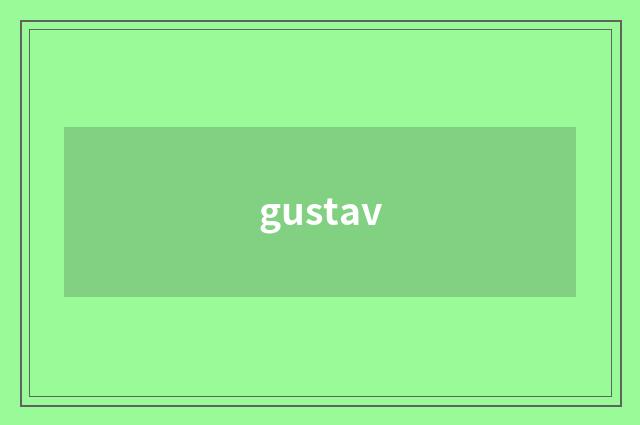 gustav