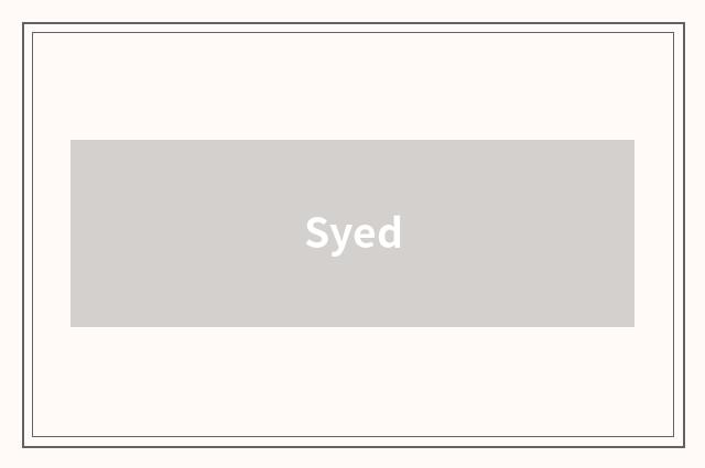 Syed