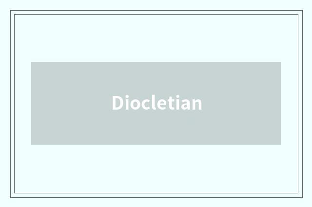 Diocletian