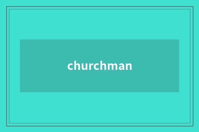 churchman