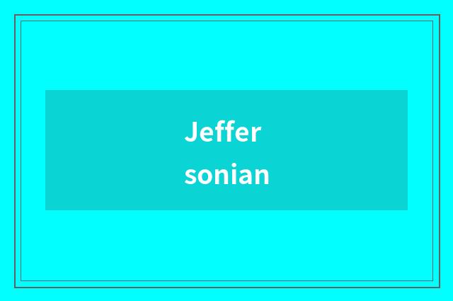 Jeffersonian