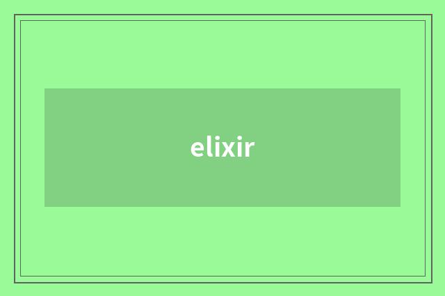 elixir