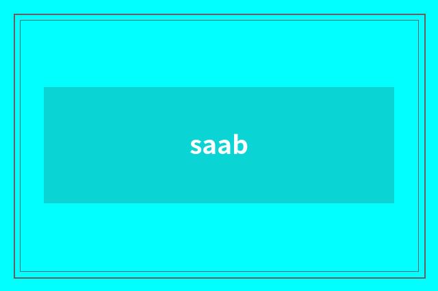 saab