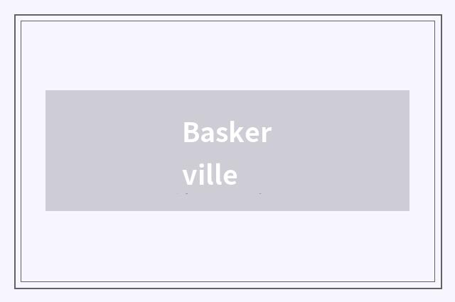 Baskerville