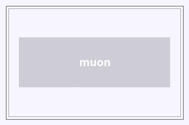 muon