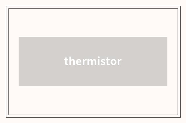 thermistor