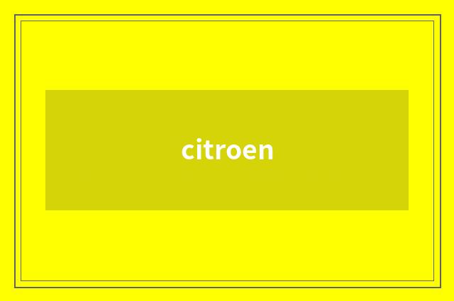 citroen