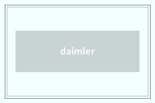 daimler