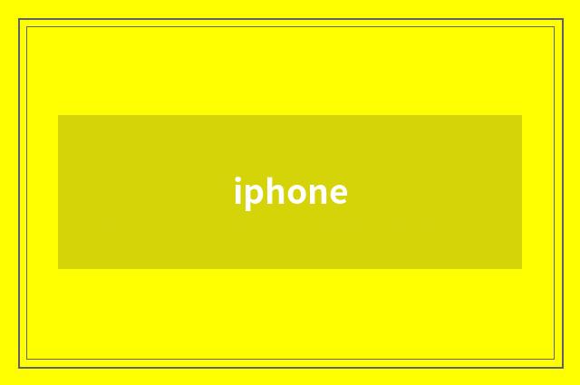 iphone