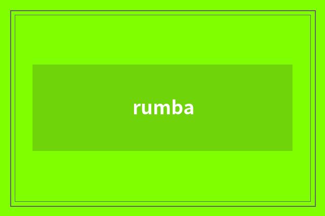 rumba