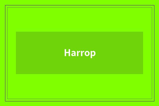 Harrop