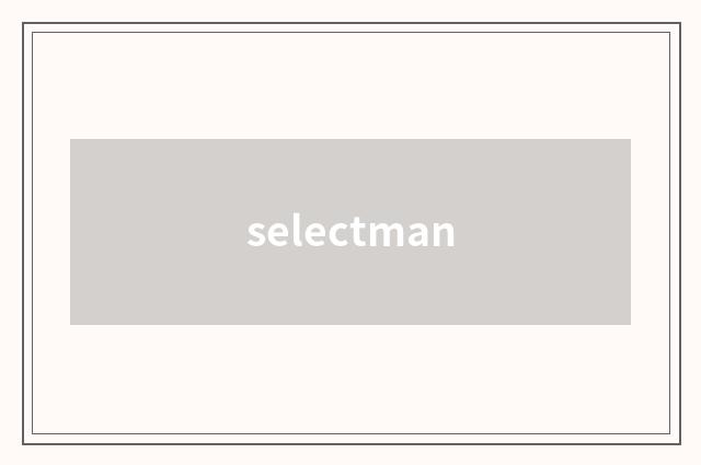 selectman