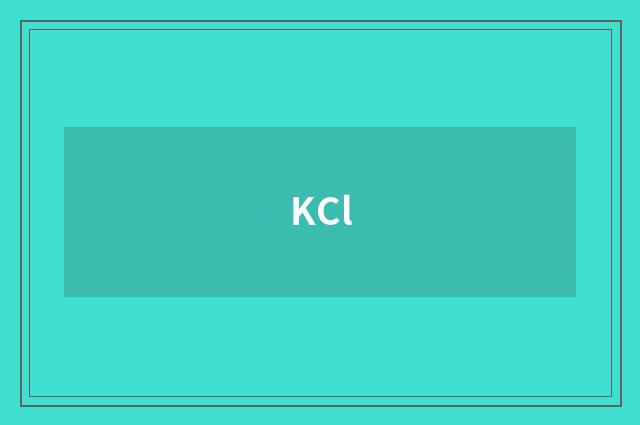 KCl
