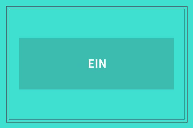 EIN