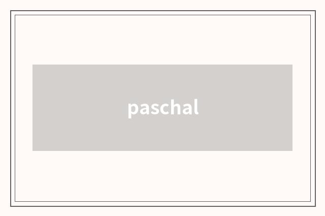paschal