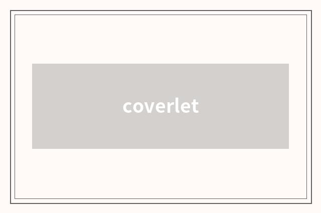 coverlet