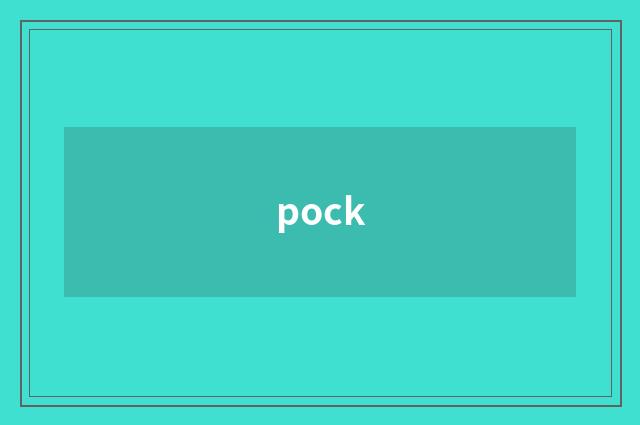 pock