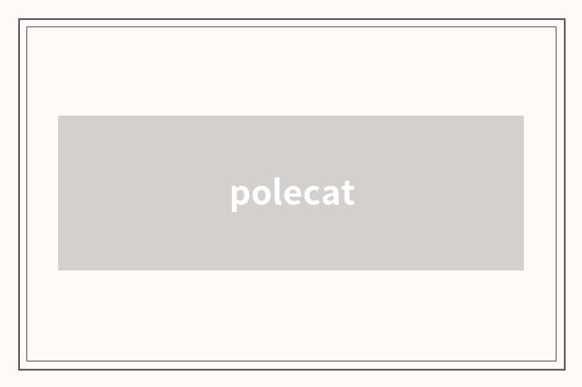 polecat