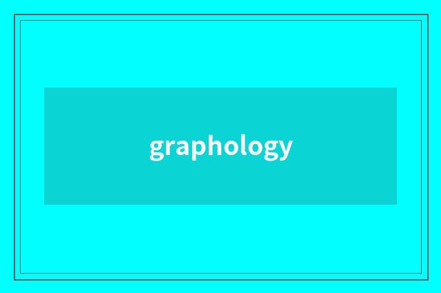 graphology