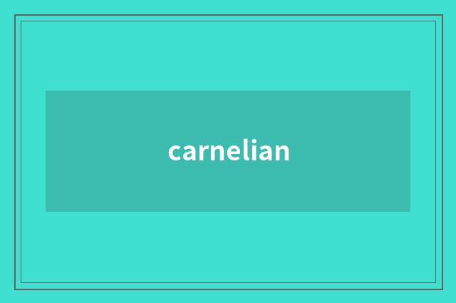 carnelian
