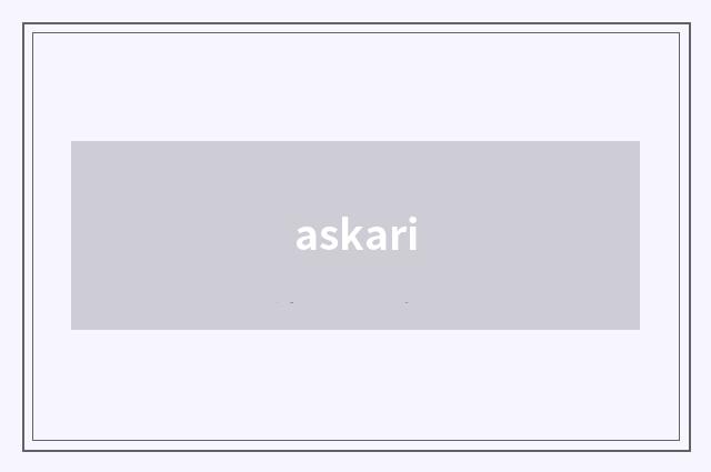 askari
