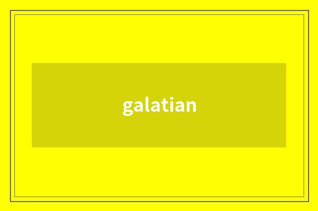 galatian