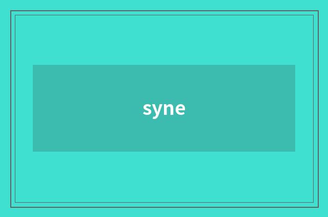 syne