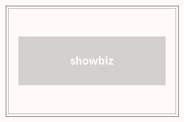 showbiz