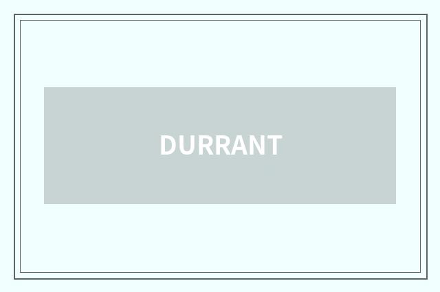 DURRANT