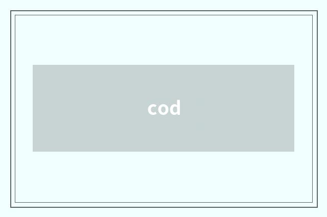 cod