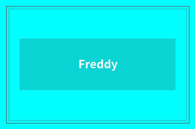 Freddy