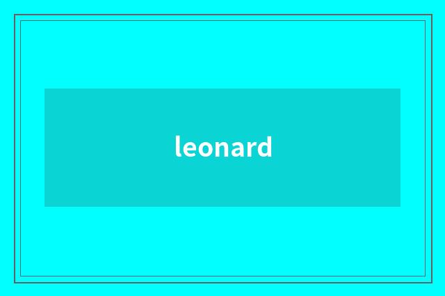 leonard