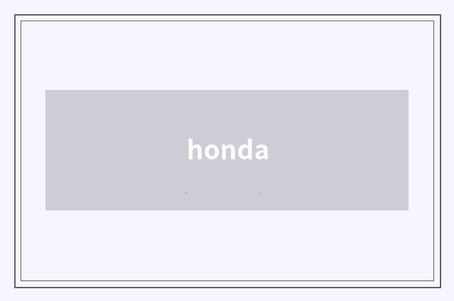 honda