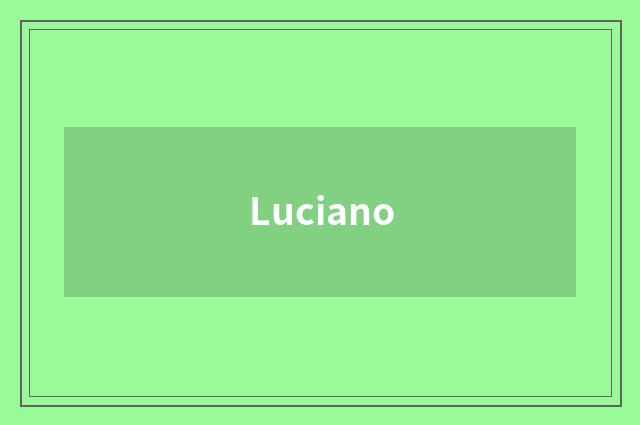 Luciano