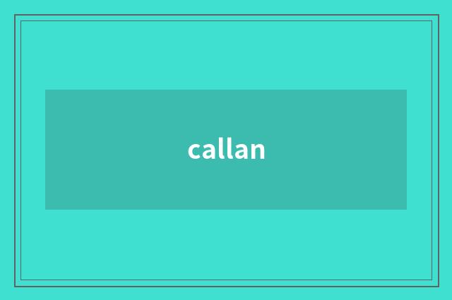 callan
